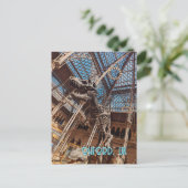 オックスフォード自然史博物館はがきT-レックスディノス ポストカード (スタンド正面)