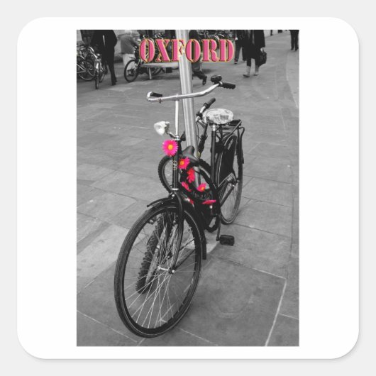 オックスフォード自転車 スクエアシール (正面)
