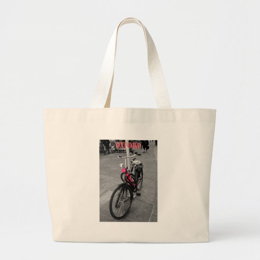 オックスフォード自転車 ラージトートバッグ (正面)