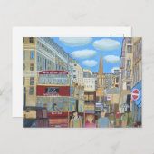 オックスフォード通りロンドンポスカード ポストカード (正面/裏面)