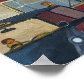 オックスフォード通りロンドン ポスター (角)