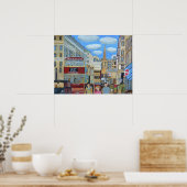 オックスフォード通りロンドン ポスター (キッチン)