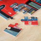 オックスフォード通り – クイーンズダイアモンドジュビリー ジグソーパズル (側面)