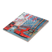 オックスフォード通り – クイーンズダイアモンドジュビリー タイル (側面)