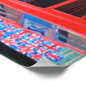 オックスフォード通り – クイーンディモンドジュビリーポスター ポスター (角)