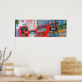 オックスフォード通り – クイーンディモンドジュビリーポスター ポスター (キッチン)