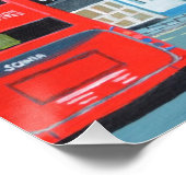 オックスフォード通り – クイーンディモンドジュビリーポスター ポスター (コーナー)