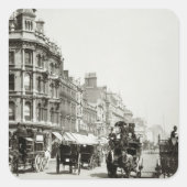 オックスフォード通り、ロンドンを見下ろす（写真付き） スクエアシール (正面)