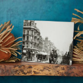 オックスフォード通り、ロンドンを見下ろす(写真付き) フォトプラーク (側面)