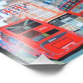 オックスフォード通り- Queen Dimond Jubilee写真 フォトプリント (角)