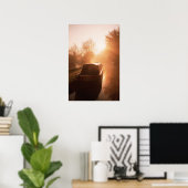 オックスフォード運河のポスターのナローボート。 ポスター (ホームオフィス)