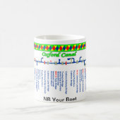 オックスフォード運河のルートマップ(4)の1 マグカップ (中央)