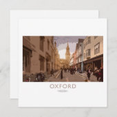 オックスフォード鉄道ポスター シーズンカード (正面/裏面)