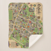 オックスフォード、イギリス(イギリスの鉄道)の地図 シェルパブランケット (正面)