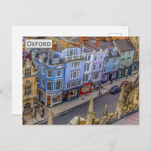 オックスフォード・イングランド旅行写真 ポストカード (正面/裏面)