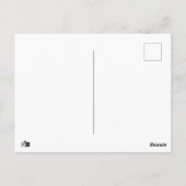 オックスフォード・イングランド・ポストカードからの挨拶 ポストカード (裏面)