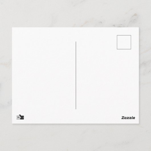 オックスフォード・イングランド・ポストカードからの挨拶 ポストカード (裏面)