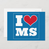 オックスフォード(MS)テールゲート招待状 ポストカード (正面/裏面)