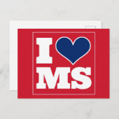 オックスフォード(MS)テールゲート招待状 ポストカード (正面/裏面)