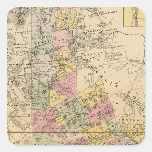 オックスフォードCo、メイン スクエアシール (正面)