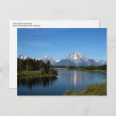 オックスボウベンドスネークリバーグランドテトンナショナルパーク ポストカード (正面/裏面)