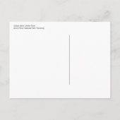 オックスボウベンドスネークリバーグランドテトンナショナルパーク ポストカード (裏面)