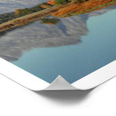 オックスボウベンド、山モランリフレクション、グランドテトンNP ポスター (角)