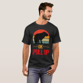 オッケー アイ プル アップ カピバラ 4 Tシャツ (正面フル)