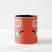 オッケー ツートン コーヒーマグ ツートーンマグカップ (中央)
