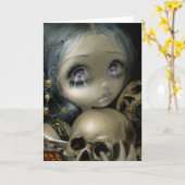 「オッサリー：コレクター」グリーティングカード カード (黄色い花)