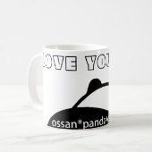 オッサン・パンダ・ベア コーヒーマグカップ (正面左)