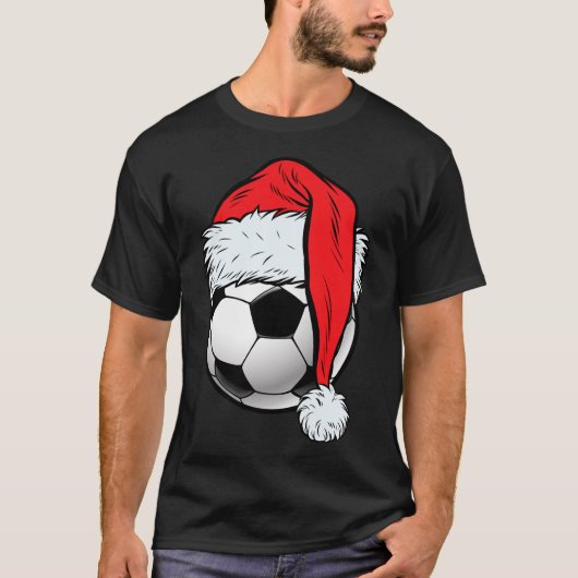 オッサークリスマスボールサンタハットスポおもしろいートクリスマスズボー Tシャツ (正面)