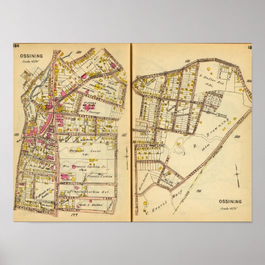 オッシニング、ニューヨーク4 ポスター (正面)