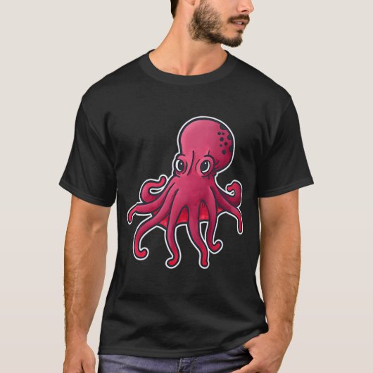 オッシー・ザ・オクトパス Tシャツ (正面)