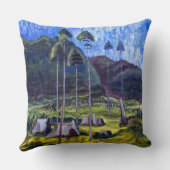 オッズとエンド | Emily Carr | クッション (裏面)