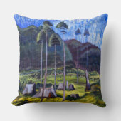 オッズとエンド | Emily Carr | クッション (正面)