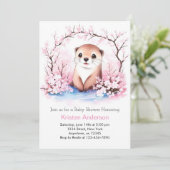オッタオアシスお洒落ガールベビーシャワー 招待状 (スタンド正面)