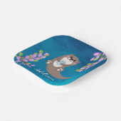 オッタパーティー紙プレート ペーパープレート (傾斜あり)