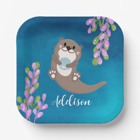 オッタパーティー紙プレート ペーパープレート (正面)