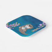 オッタパーティー紙プレート ペーパープレート (傾斜あり)