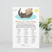 オッターあなたの財布ゲームの赤ちゃんシャワーの中に何がある (スタンド正面)