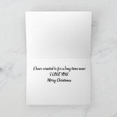 オッターが***クリスマスに***愛してる シーズンカード (内部)