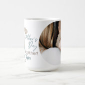 オッターとベビー、最初の母の日が一緒に コーヒーマグカップ (中央)
