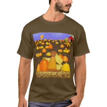 オッターのオリバーがカボチャを選ぶ