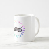 オッターの方へ行く コーヒーマグカップ (正面右)