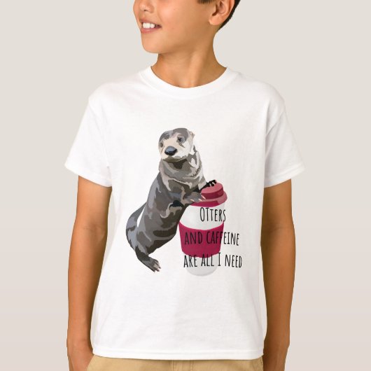 オッターの方へ行く Tシャツ (正面)