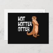 オッターアンドシーオッターズホットホッターオッター シーズンポストカード (正面/裏面)