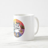 オッターキーパーの人だ コーヒーマグカップ (正面右)
