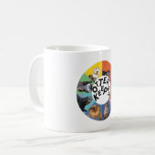 オッターキーパーの人だ コーヒーマグカップ (正面左)
