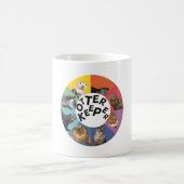 オッターキーパーの人だ コーヒーマグカップ (中央)